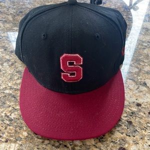Stanford cardinals wool baseball hat by New Era